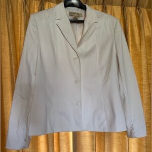 Apostrophe White Blazer Structured Suit Jacket